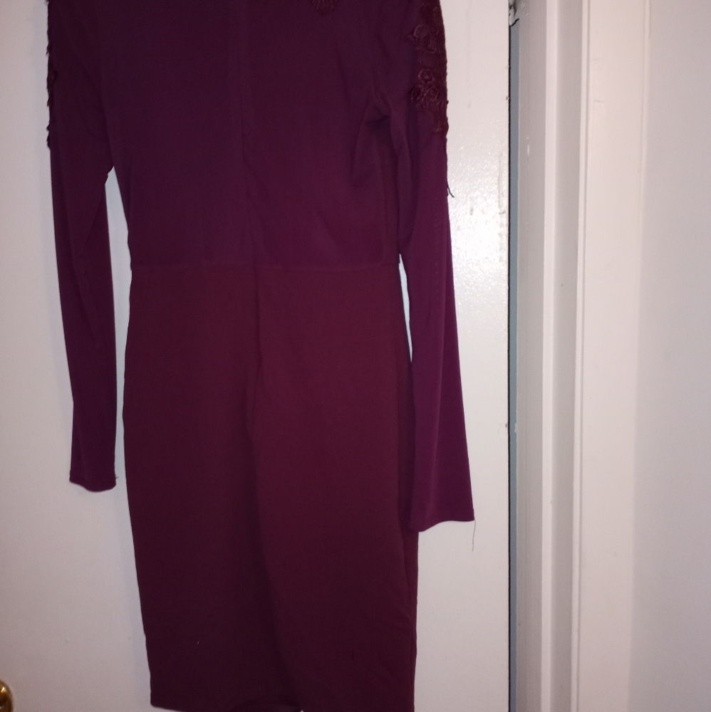 Purple dress